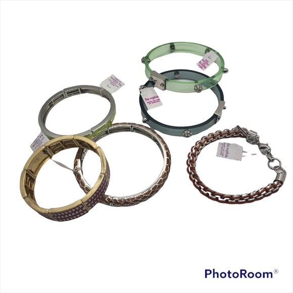 Birthday Graduation Christmas Gift Idea Lia Sophia Bracelet Bundle 6-Piece - Picture 4 of 10